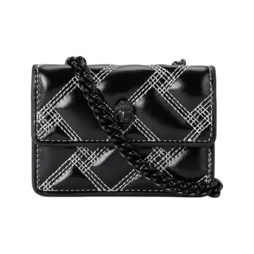 Kurt Geiger London Кожа Сумка через плечо Экстра мини Женская Черная