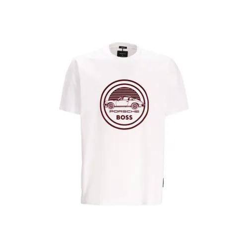 Hugo Boss Branco Мужская T-рубашка