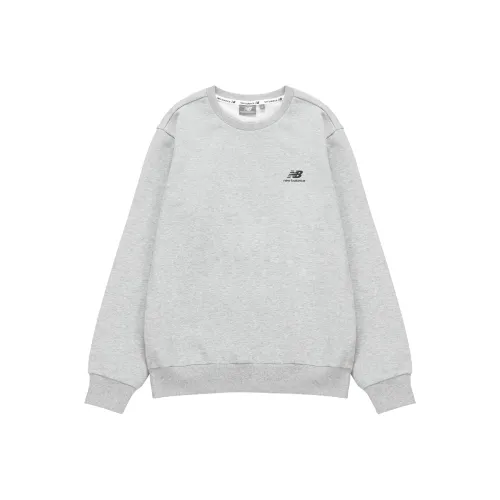 New Balance Светло-серый Унисекс Свитшоты