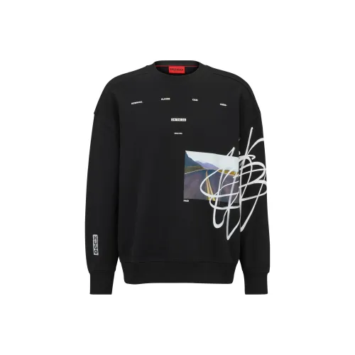 Hugo Boss Черные Мужские Свитшоты