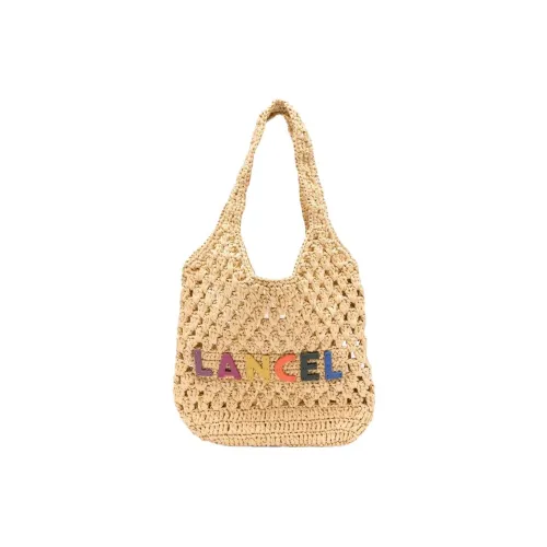 LANCEL Полиэтилен Тоут Сумка Сумка для покупок Сумка на плечо Женская Светлый Бежевый