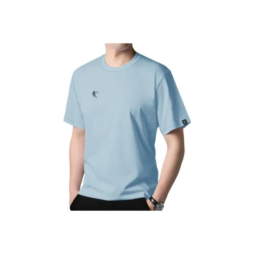 QIAODAN T-Shirt Мужской Serene Aqua Blue
