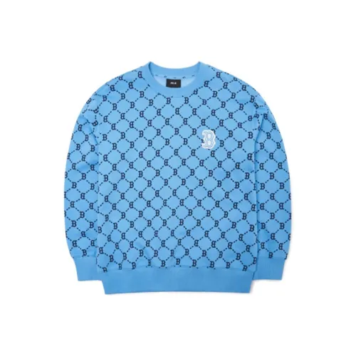 Mlb Base Logo Синий Унисекс Свитшоты