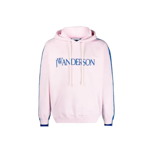 JW Anderson Светло-розовые Мужские Свитшоты