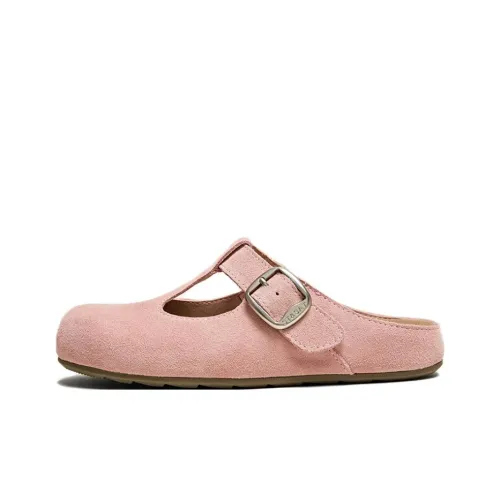 BASTO Резина Подошва Кожаный Пэчворк Домашние Тапочки Женские