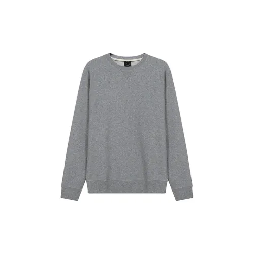 Hugo Boss Men's Gray Sweatshirts Hugo Boss Мужские Серые Толстовки