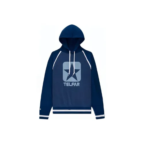 Конверс TELFAR Синий Мужской Свитшот