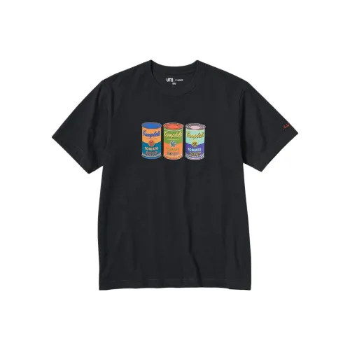 UNIQLO Черная унисекс футболка