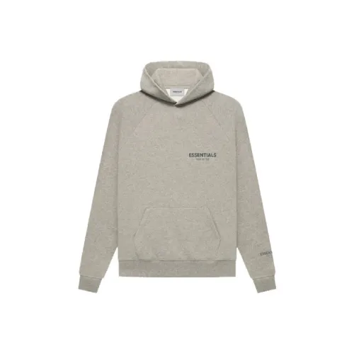 Fear of God Essentials FW21 Темный овсяный Унисекс Свитшоты