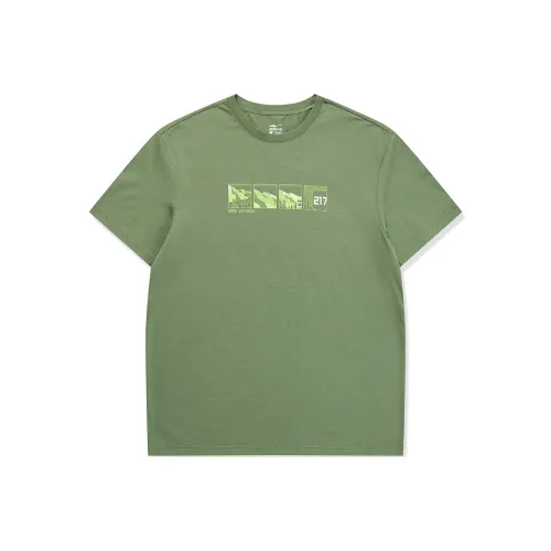 Эрке Сине-зеленая унисекс футболка