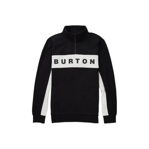 BURTON Мужские черные свитшоты