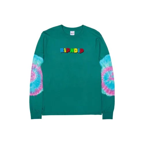 RIPNDIP совместный бренд Темно-зеленый Мужской Свитшот