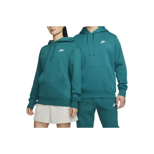 NIKE Природный Синий Унисекс Свитшоты