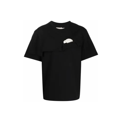 Feng Chen Wang T-Shirt Мужской Черный