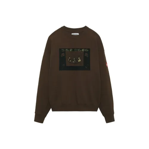 Cav Empt Темно-кофейный Унисекс Свитшоты