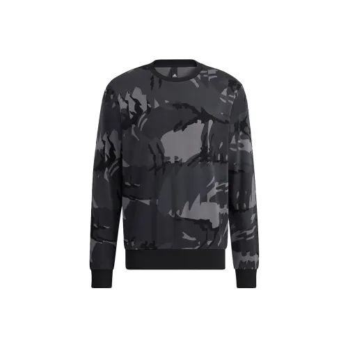 Adidas Темно-серый Мужской Свитшот