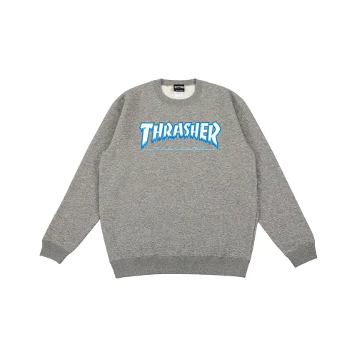 Thrasher Серый Мужской Свитшот