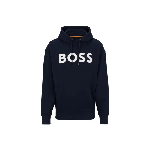 Hugo Boss Темно-синие мужские свитшоты