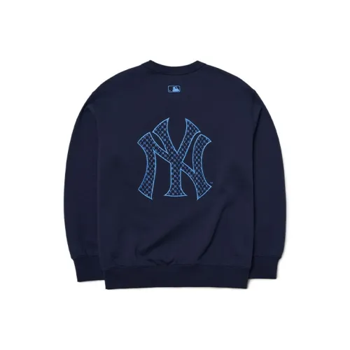 MLB Old Flower Темно-синий Унисекс Свитшоты