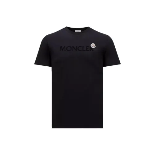 MONCLER Мужские синие T-рубашки