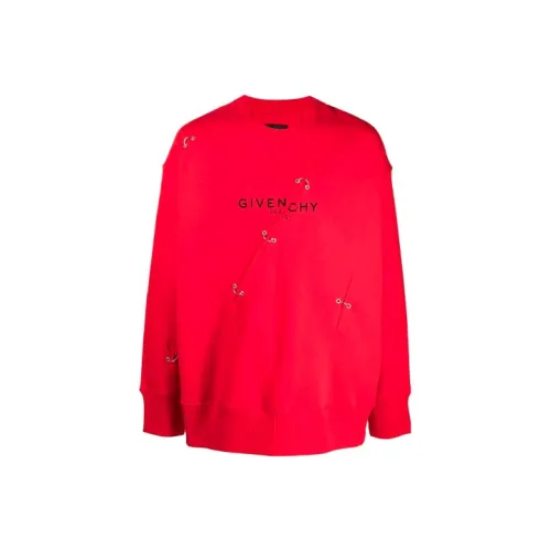 Givenchy Red Men's Sweatshirts Givenchy Красный Мужские Толстовки