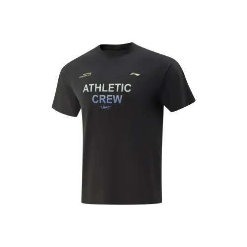 LINING Fitness Series Мужская Черная Футболка