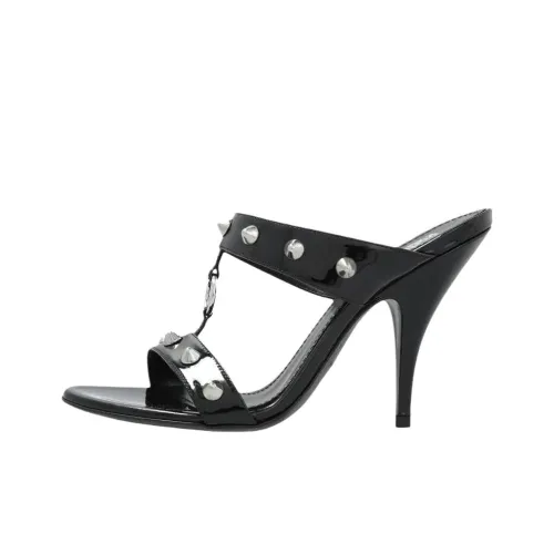 DSQUARED 2 Шлепанцы 10 см Женские Черные