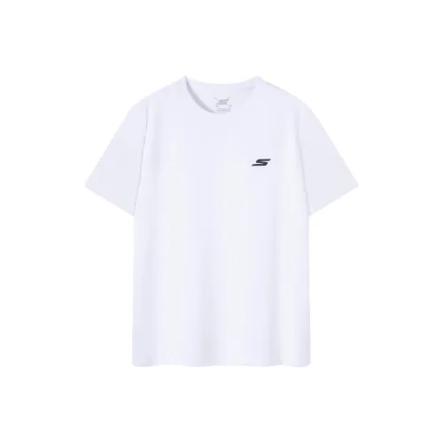 Skechers T-Shirt Унисекс Mist White
