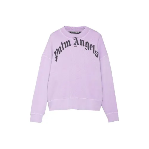PALM ANGELS Фиолетовый Мужской Свитшот