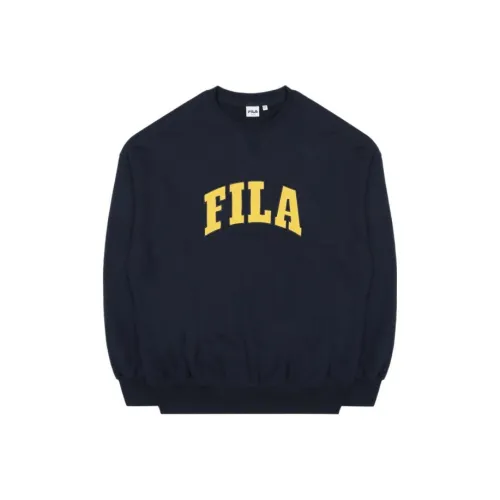 FILA Темно-синий Унисекс Свитшоты