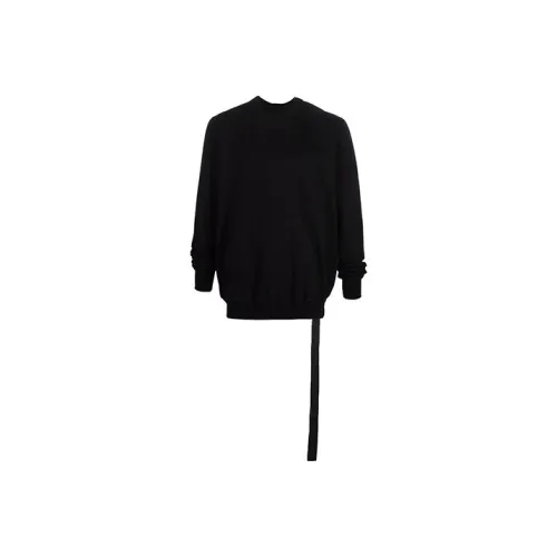 RICK OWENS совместный бренд Черные мужские свитшоты