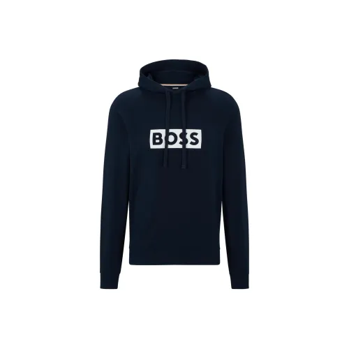 Hugo Boss Свитшот Мужской Морской Синий