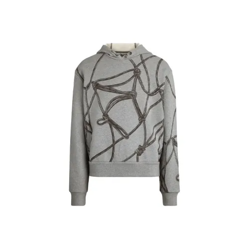 Ermenegildo Zegna Серый Мужской Свитшот