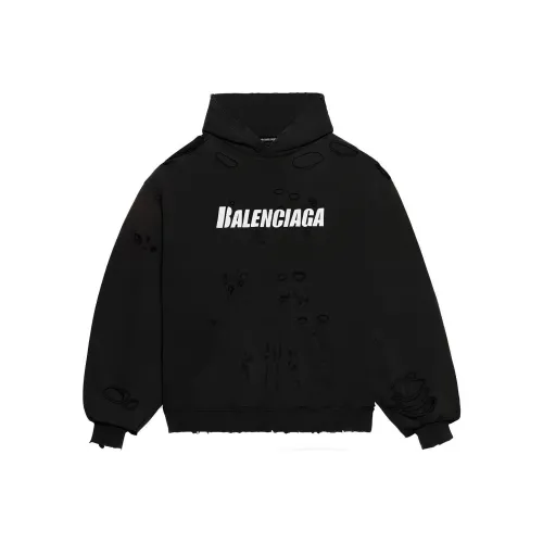 Balenciaga Кепки Черные Мужские Свитшоты