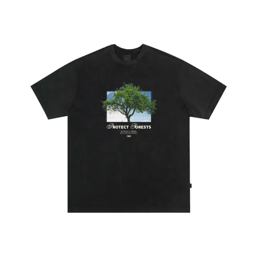 Toos. Черная унисекс футболка