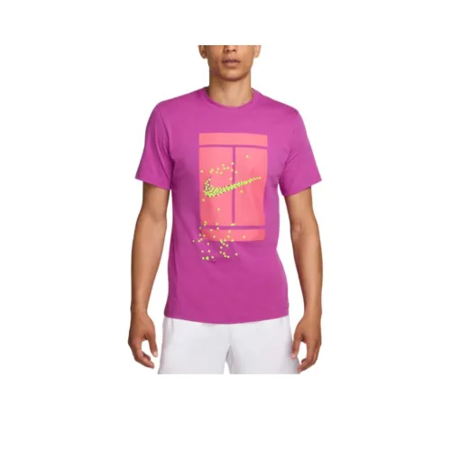 nike Court Tennis T-Shirt T-Shirt Men's Purple