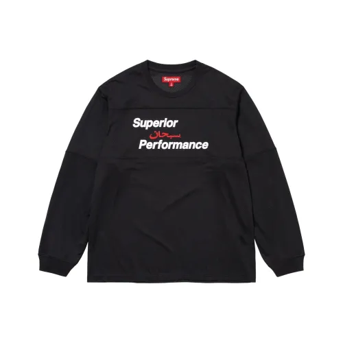 Supreme WEEK1 Арабский Сетка L S Топ T Рубашка Унисекс