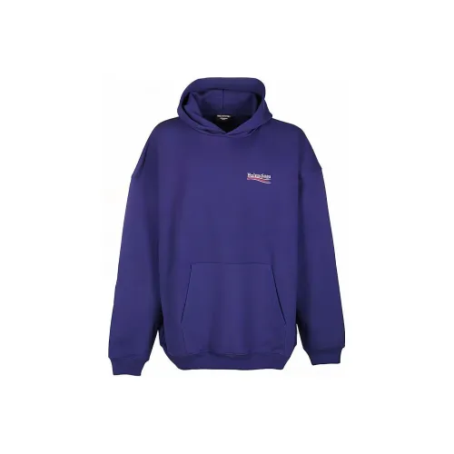 Balenciaga Свитшот Свободного кроя Мужской Синий