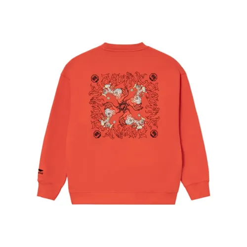 LINING Толстовка Унисекс Неон Пламя Оранжевый