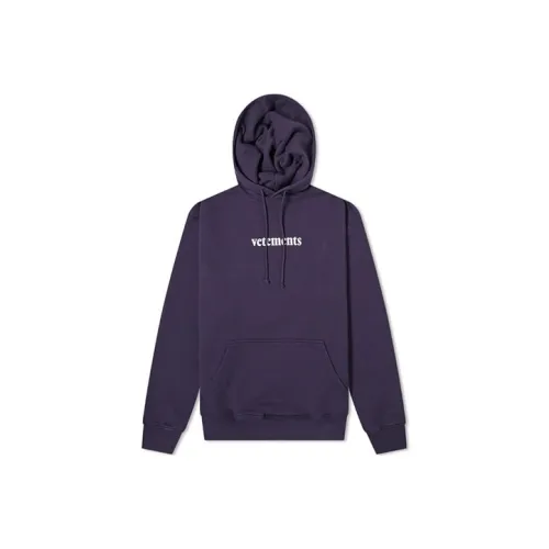 Vetements Фиолетовый Мужской Свитшот