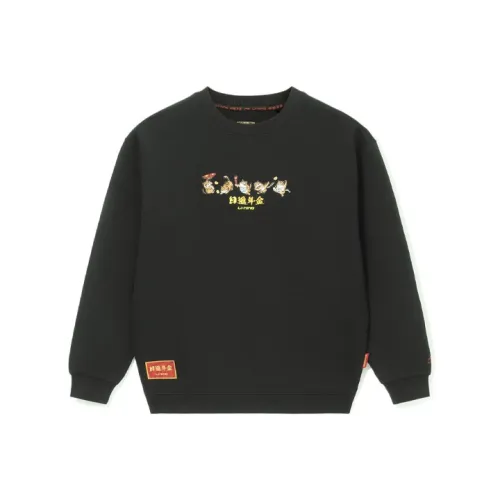 LINING Sports Life Collection Толстовка Осенняя Унисекс Черная