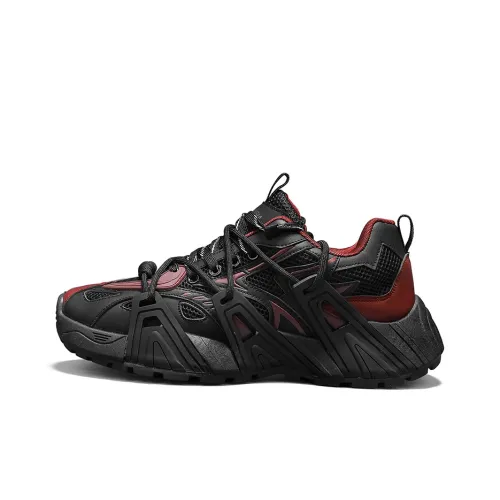 Grumpy Ram Износостойкий Дышащий Увеличивающий Высоту Низкий Топ Кроссовки с Толстой Подошвой Мужские