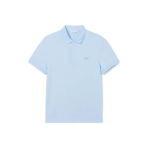 LACOSTE Светло-синие мужские футболки T
