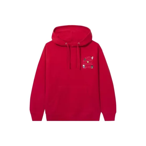 ANTI SOCIAL SOCIAL CLUB Розовый Красный Мужские Толстовки