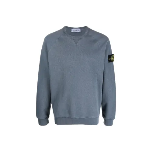 Stone Island Синий Серый Мужские Свитшоты