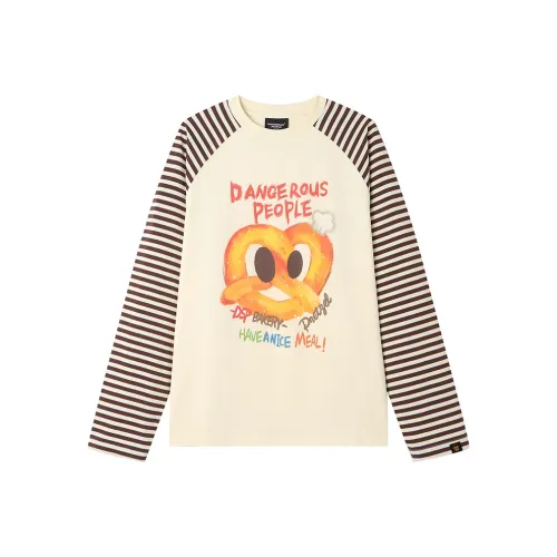 DANGEROUSPEOPLE T-Shirt Унисекс Экрю