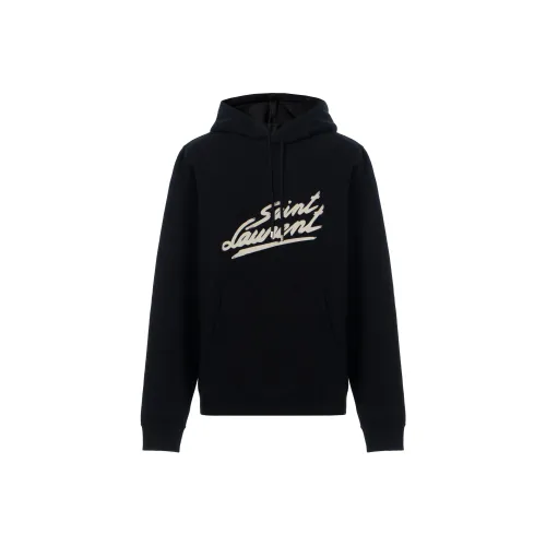 SAINT LAURENT Толстовка Мужской Черный