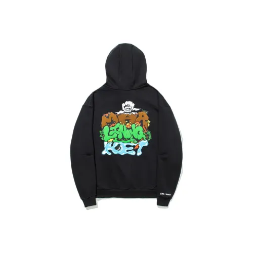 LINING Китай Li NING X MARKET Co Branded Series Толстовка Унисекс Черный