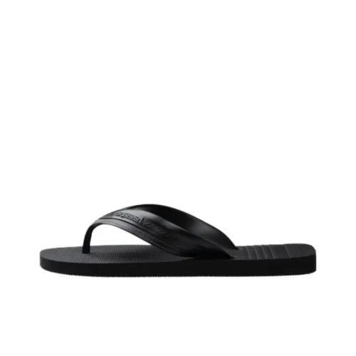 Havaianas Устойчивые к истиранию Шлепанцы Мужские Черные