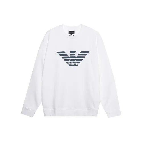 EMPORIO ARMANI FW21 Толстовка Мужской Белый